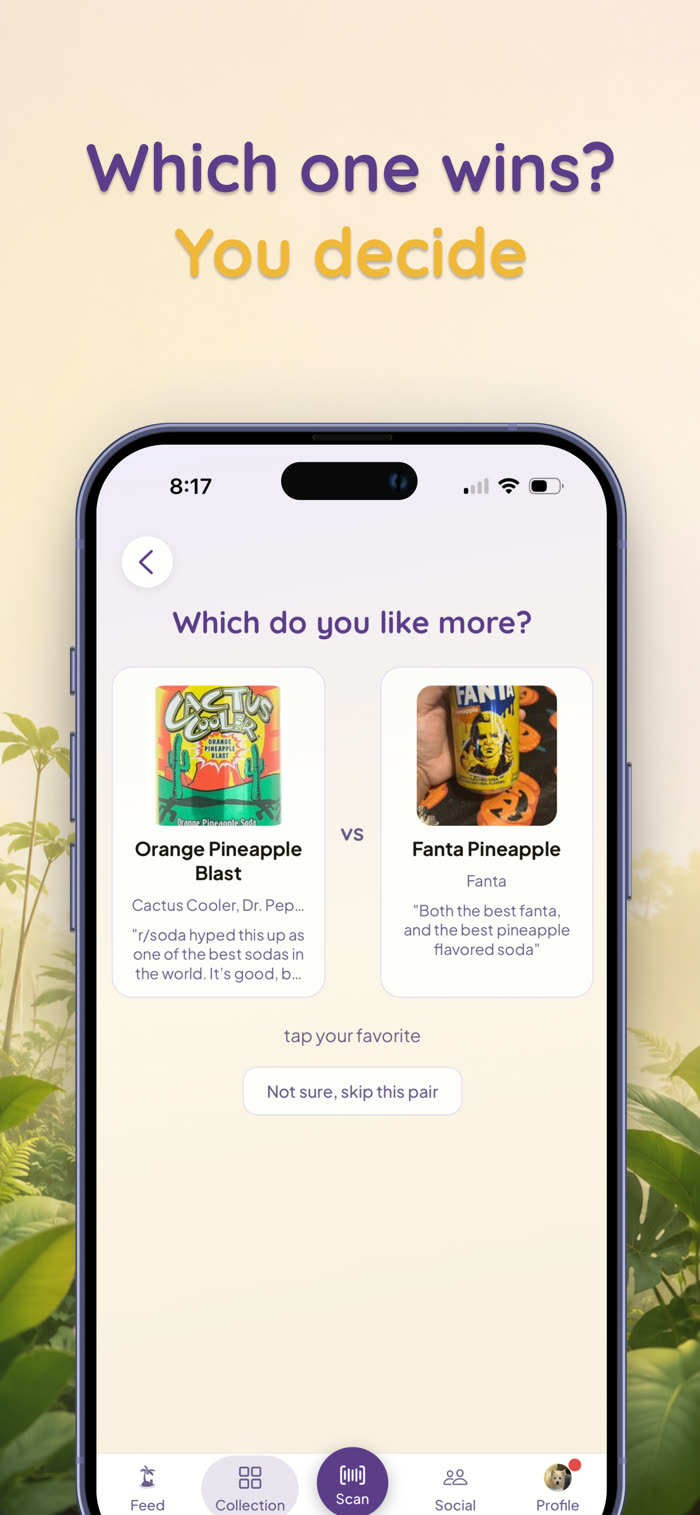 Snack Isle head to head snack comparison
